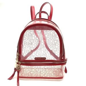 Micheal Kors Clear Backpack